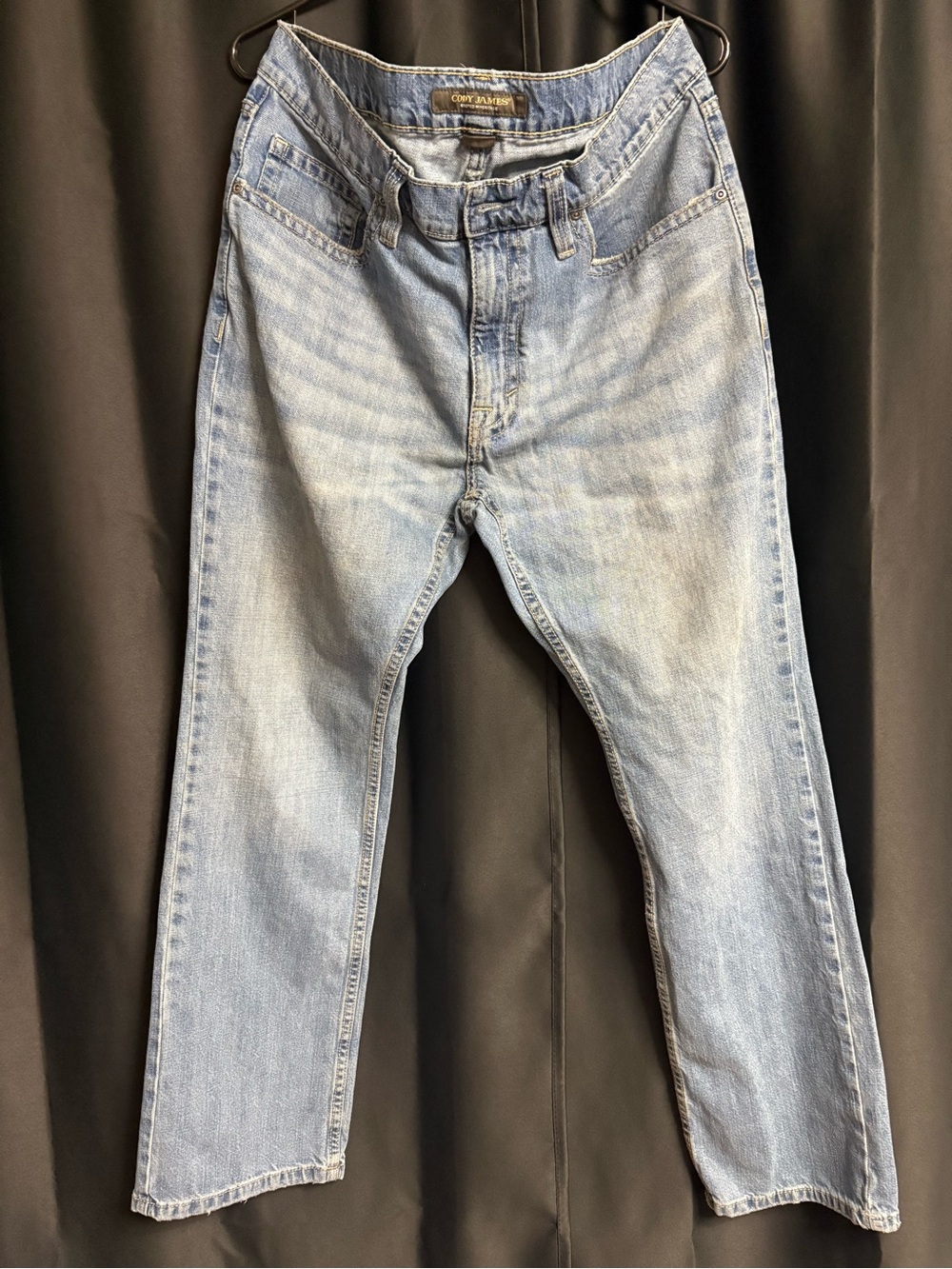 Men's Cody James Jackson Slim Straight Light Blue Jeans